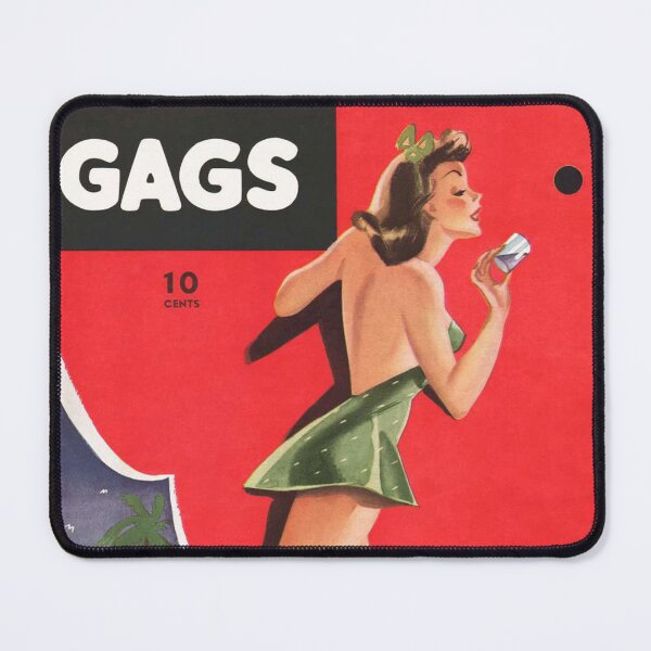 Item preview, Gags Cartoon Magazine (1941) - Mid Century Retro Cover Design designed and sold by Weird Visions.