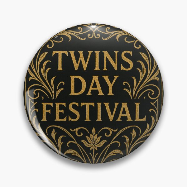 Item preview, Twins Day Festival  designed and sold by Broken Antler Designs .