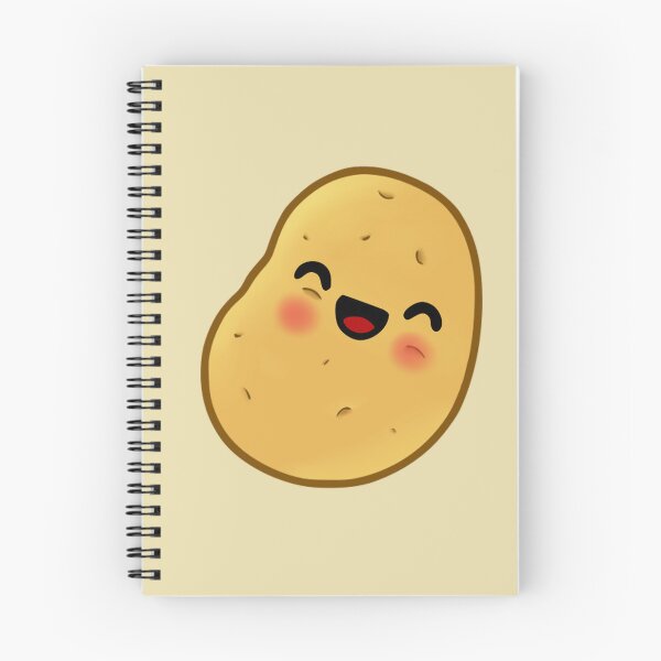 Item preview, Cute Happy Potato - Kawaii Vegetable designed and sold by AlexAnewArt.