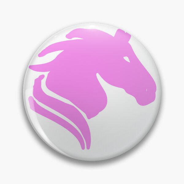 Item preview, Diseño de silueta del zodíaco del caballo rosa designed and sold by Theo86.