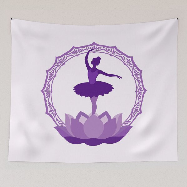 Item preview, Ballerina on a Lotus Flower designed and sold by MartynaKanik.