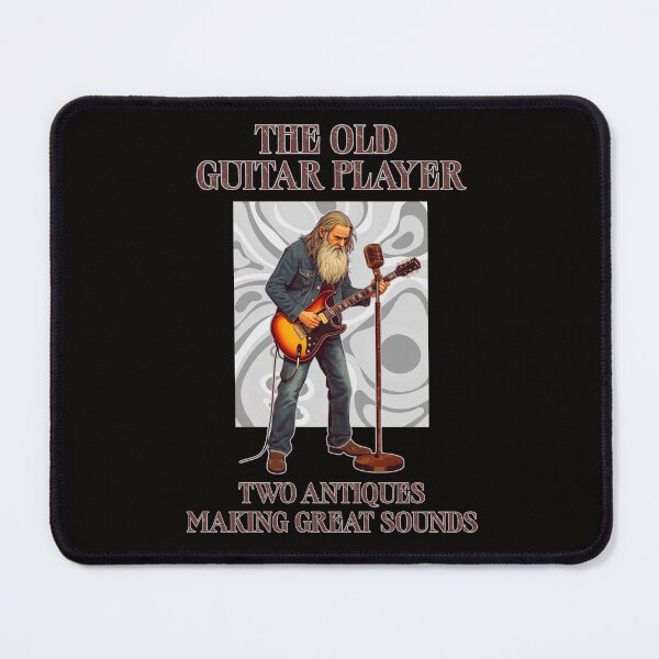 Item preview, The Old Guitar Player-Two Antiques Making Great Sounds designed and sold by joztees.