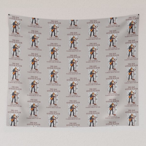 Item preview, The Old Guitar Player-Two Antiques Making Great Sounds designed and sold by joztees.