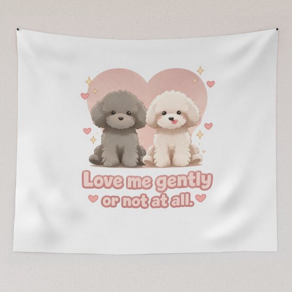 Item preview, Love me gently or not at all designed and sold by GusiaTreasures.