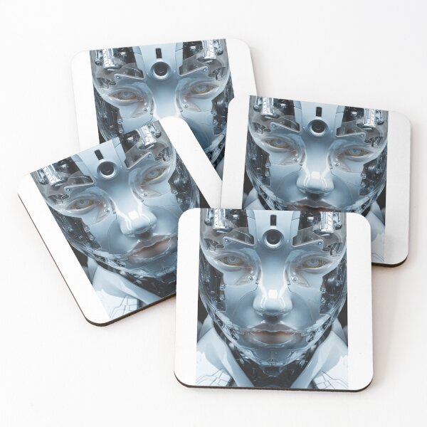 Item preview, Sci-fi face robot designed and sold by DesignAFind.