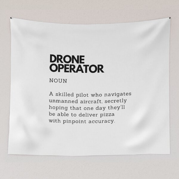 Item preview, Drone Operator Definition - Funny Gift for Drone Pilot & UAV Enthusiast designed and sold by PakoArtStudio.