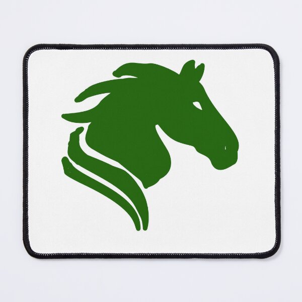 Item preview, Green Horse Zodiac Silhouette Art designed and sold by Theo86.