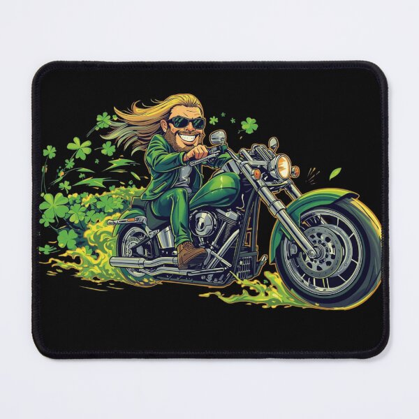 Item preview, LUCKY RIDER, IRISH ROADS, LOUD PIPES designed and sold by YourTrendyTees.