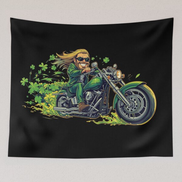 Item preview, LUCKY RIDER, IRISH ROADS, LOUD PIPES designed and sold by YourTrendyTees.