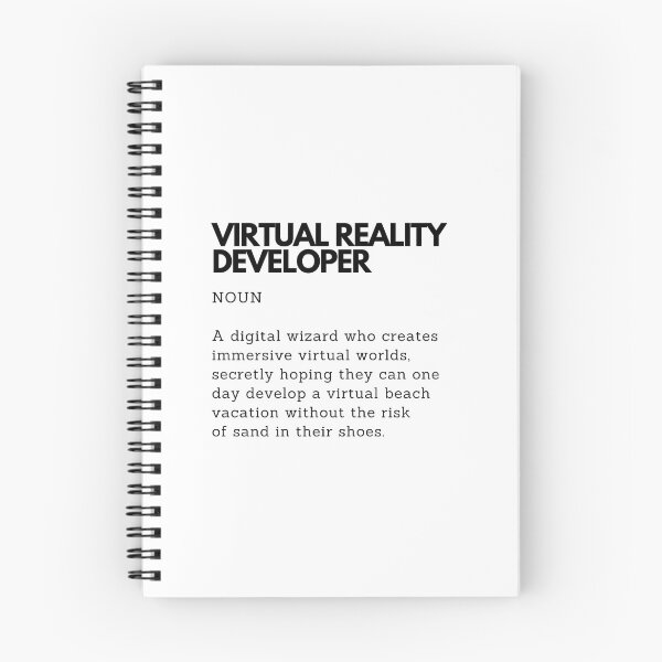 Item preview, Virtual Reality Developer Definition - Funny Gift for VR Programmer & Tech Enthusiast designed and sold by PakoArtStudio.