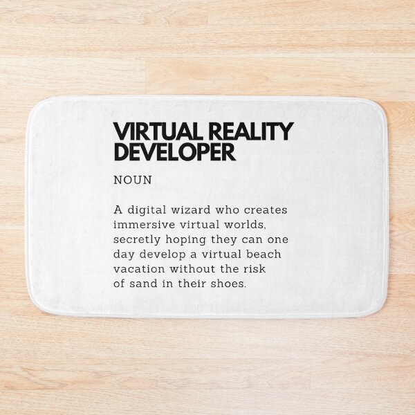 Item preview, Virtual Reality Developer Definition - Funny Gift for VR Programmer & Tech Enthusiast designed and sold by PakoArtStudio.
