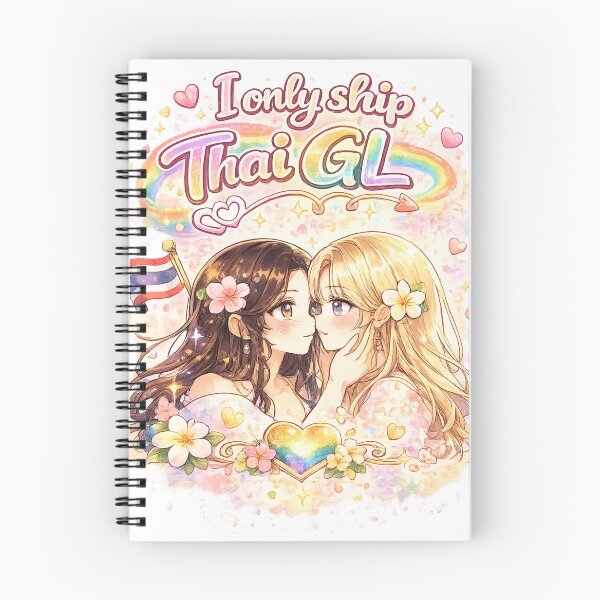 Item preview, I Only Ship Thai GL – Kawaii Pride Yuri Fandom Design designed and sold by Item Geeks.