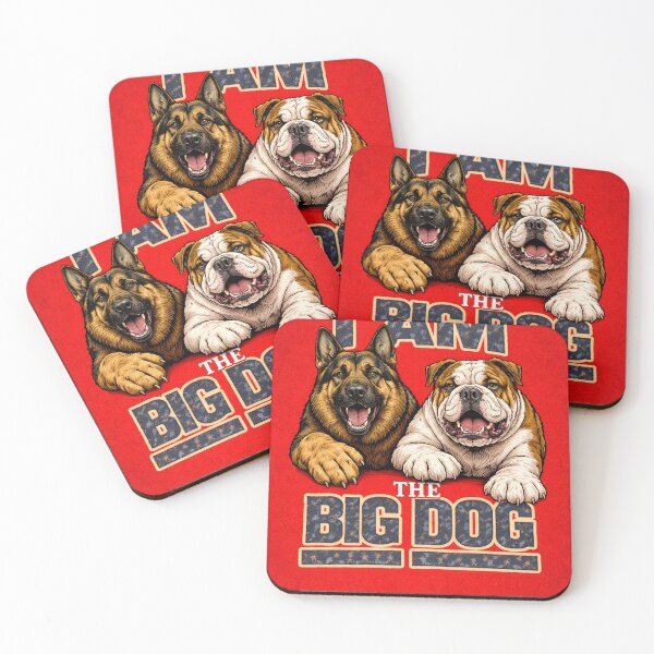 Item preview, I Am The Big Dog – Brothers Edition designed and sold by KingOfDogs.