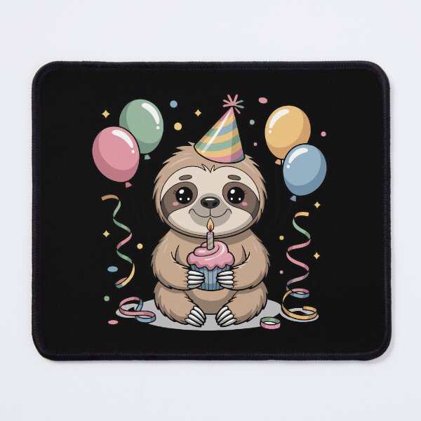 Item preview, Birthday Sloth designed and sold by jkrphoto.