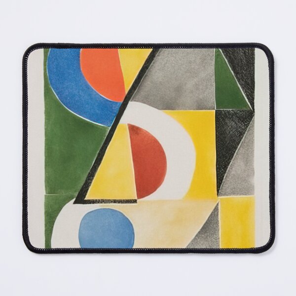 Item preview, ABSTRACT COMPOSITION WITH TRIANGLES AND SEMICIRCLES By Sonia Delaunay designed and sold by erinkavanagh.