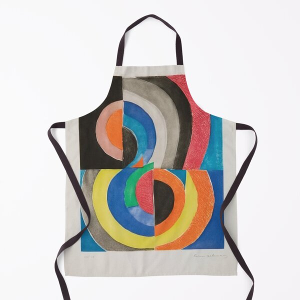Item preview, ABSTRACT COMPOSITION WITH SEMICIRCLES By Sonia Delaunay designed and sold by erinkavanagh.