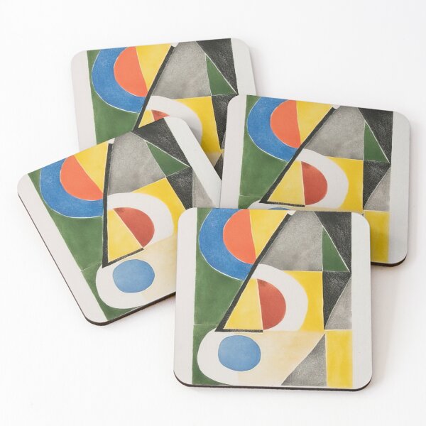 Item preview, ABSTRACT COMPOSITION WITH TRIANGLES AND SEMICIRCLES By Sonia Delaunay designed and sold by erinkavanagh.
