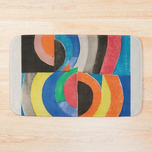 Item preview, ABSTRACT COMPOSITION WITH SEMICIRCLES By Sonia Delaunay designed and sold by erinkavanagh.