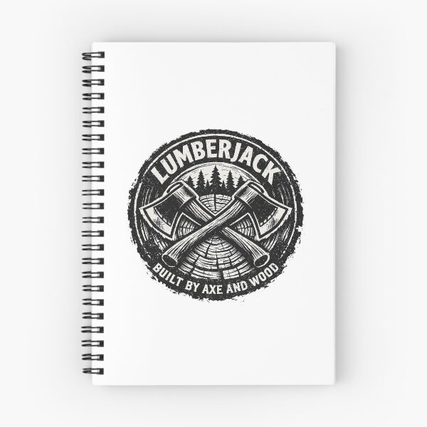 Item preview, Lumberjack Axe Emblem – Vintage Woodcut Forest Design designed and sold by YooriDare.