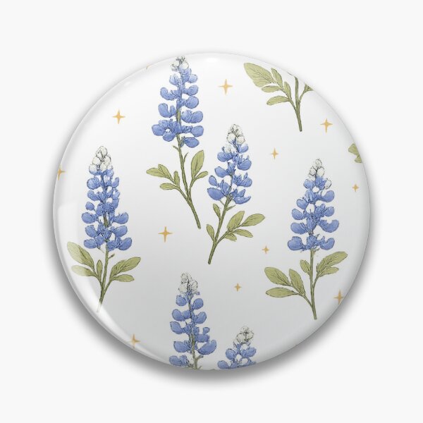 Item preview, Texas Bluebonnet Botanical Pattern designed and sold by ClassroomInk.