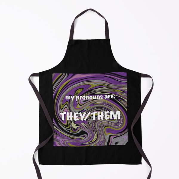 Item preview, They/them pronoun designed and sold by artist-wanna-be.