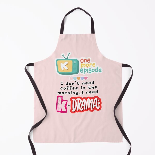 Item preview, K-Drama Fan Sticker – Funny Korean Drama Saying designed and sold by mycreastyle.