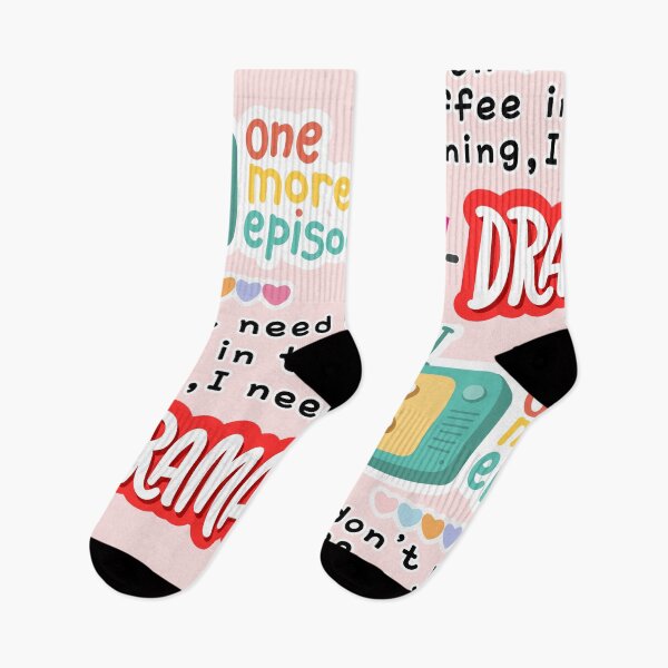 Item preview, K-Drama Fan Sticker – Funny Korean Drama Saying designed and sold by mycreastyle.