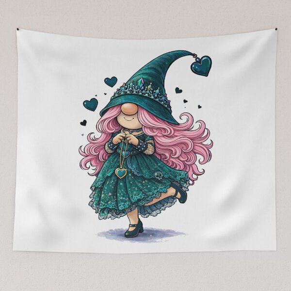 Item preview, Gothic Princess Gnomes 3 Gnomes in Love designed and sold by Wondergirl Wanderings.