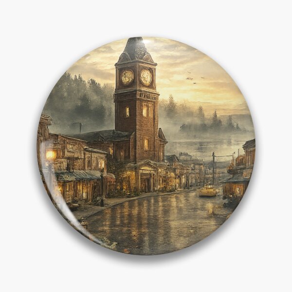 Item preview, Storybrooke Stamp Sticker  designed and sold by ouatisworld.