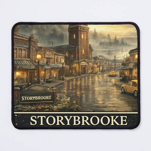 Item preview, Storybrooke Stamp Sticker designed and sold by ouatisworld.
