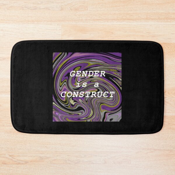 Item preview, Gender is a Construct (NONBINARY) designed and sold by artist-wanna-be.