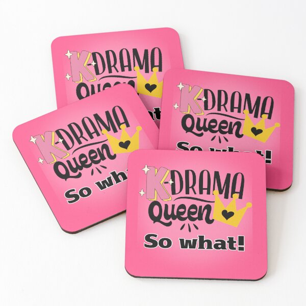 Item preview, K-Drama Queen – So What! Funny design for K-Drama fans designed and sold by mycreastyle.