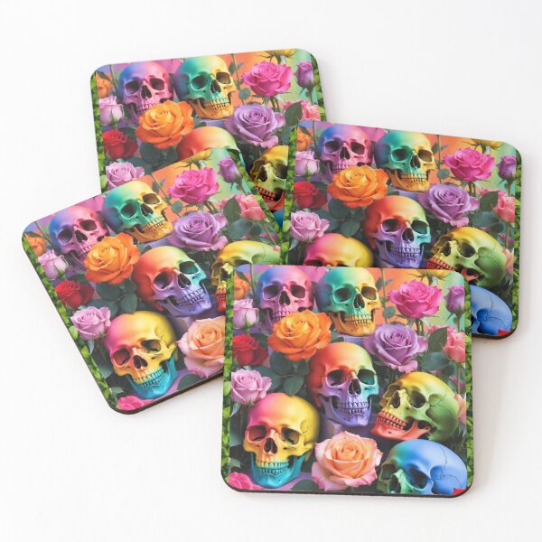 Item preview, Rainbow Skulls Galore  designed and sold by Kronic Universe.