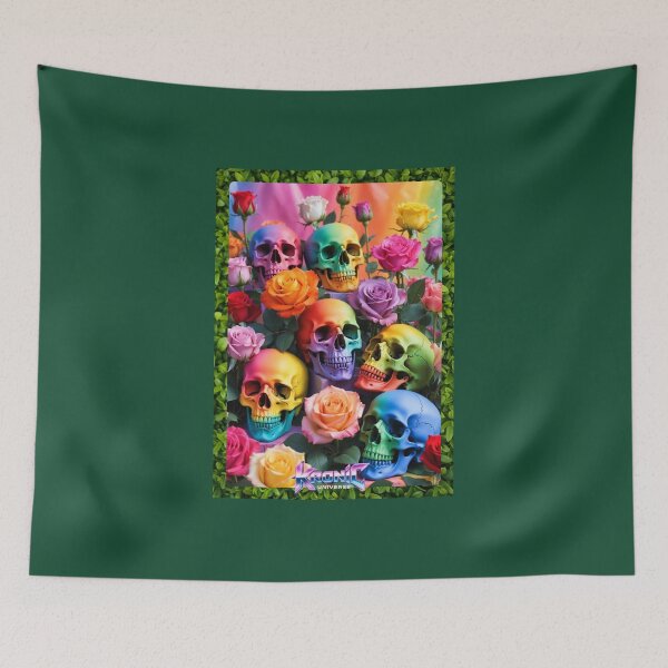 Item preview, Rainbow Skulls Galore  designed and sold by Kronic Universe.