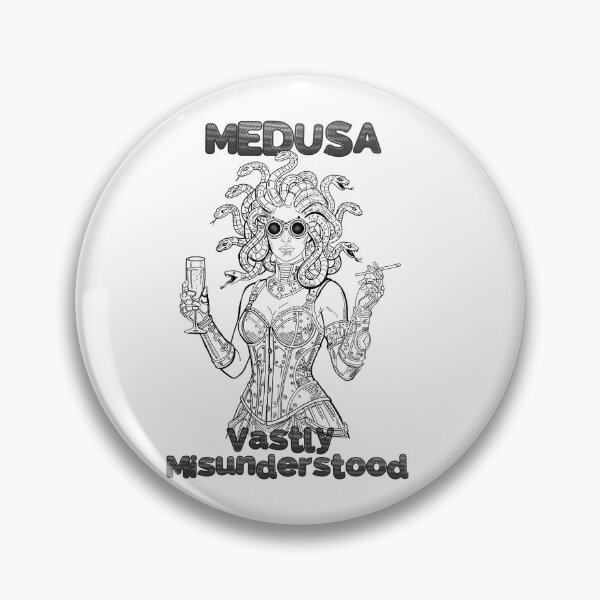 Item preview, Medusa, Vastly Misunderstood  designed and sold by The Curious Cow.