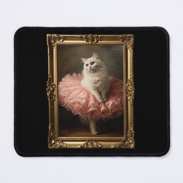 Item preview, The Purrfect Ballerina Baroque  designed and sold by Neurodelic.