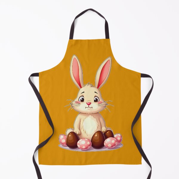 Artikelvorschau, Cute Easter Bunny with Chocolate Eggs entworfen und verkauft von Topoartispp.