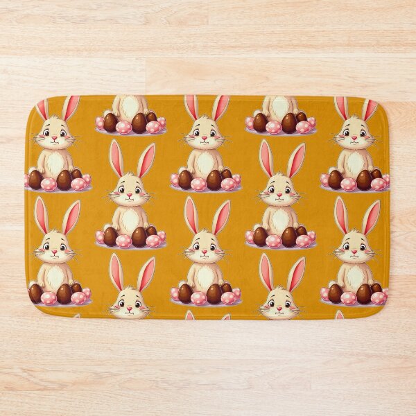 Artikelvorschau, Cute Easter Bunny with Chocolate Eggs entworfen und verkauft von Topoartispp.