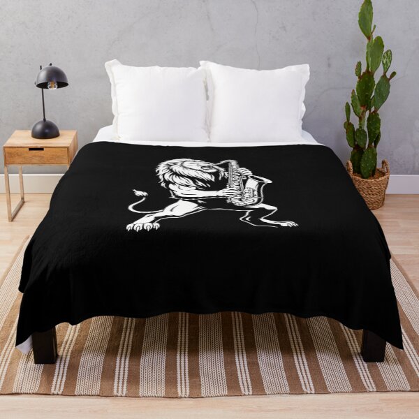 Item preview, Lion Saxophone Musician Jazz Music Lover designed and sold by salmzouriart.