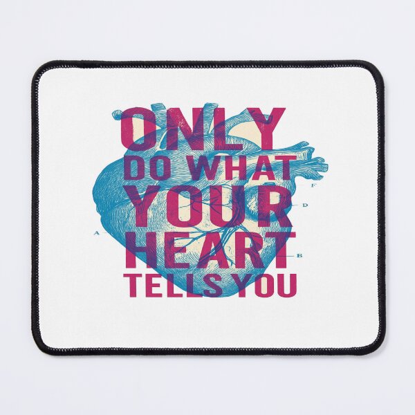 Item preview, Anatomical Heart Quote Art – Follow Your Heart Motivational Poster for Bold Thinkers & Dreamers designed and sold by Bright Nest Studio.