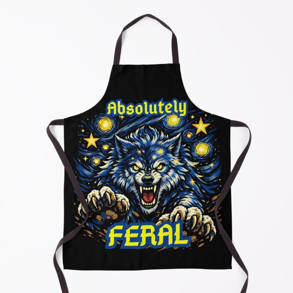 Item preview, Feral Core - Absolutely Feral Wolf designed and sold by MantixArt.