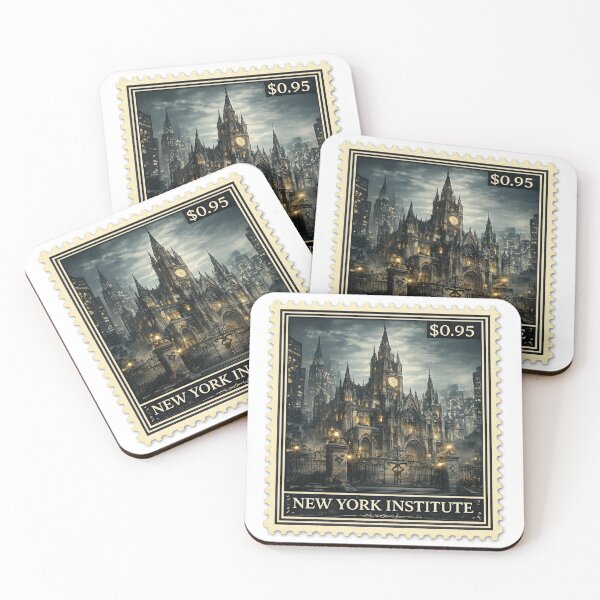 Item preview, New York Institute Stamp Sticker  designed and sold by ouatisworld.