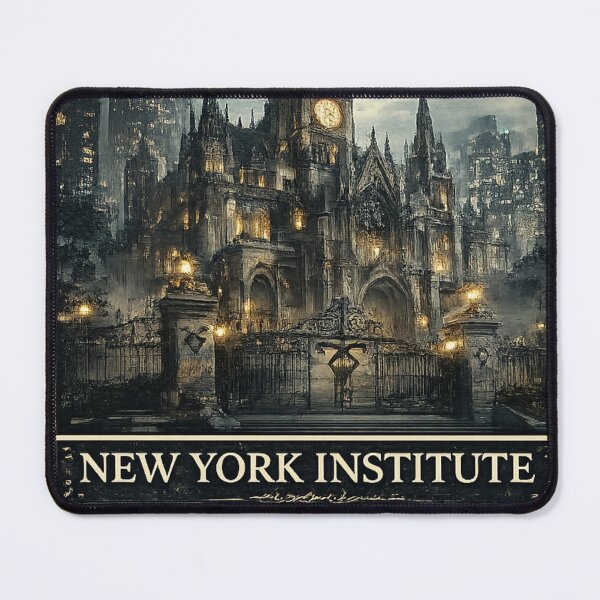 Item preview, New York Institute Stamp Sticker designed and sold by ouatisworld.