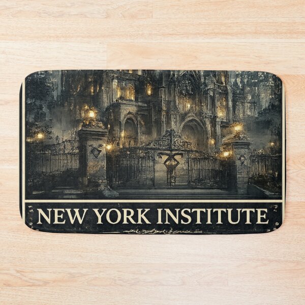 Item preview, New York Institute Stamp Sticker  designed and sold by ouatisworld.