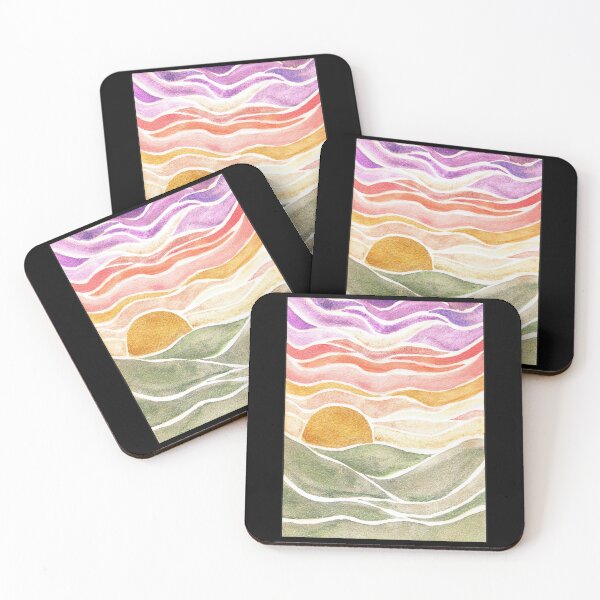Item preview, sun set over the rolling hills designed and sold by artist-wanna-be.