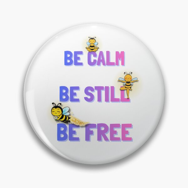 Artikelvorschau, Just Bee – Sei ruhig, sei still, sei frei. Mehrfarbig entworfen und verkauft von ArtbyClarkie.