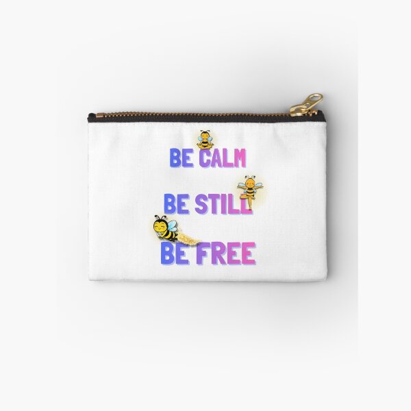 Item preview, Just Bee - Be Calm, Be Still, Be Free. Multicoloured designed and sold by ArtbyClarkie.