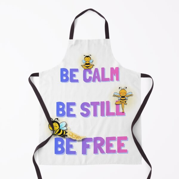 Item preview, Just Bee - Be Calm, Be Still, Be Free. Multicoloured designed and sold by ArtbyClarkie.