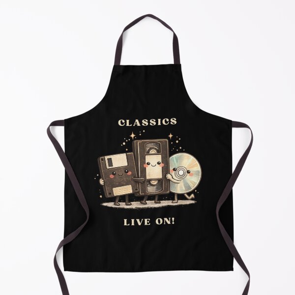 Item preview, Classics Live On Cute Retro Tech Friends designed and sold by DigitalMomy.
