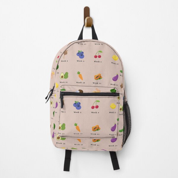 Item preview, Monthly Pregnancy Fruits Vegetables Baby Size Stickers Prints Posters Wall Art Magnet Home Coffee Cup Decoration TShirt Stationary Notebook Magnet Hat Kitchen Work School Office Redbubble Shop designed and sold by Saritas Boutique Shop.